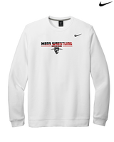 Santa Ana College Mens Wrestling Cut - Mens Nike Crewneck