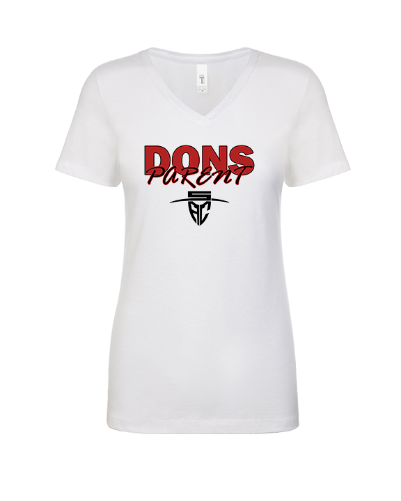 Santa Ana College Mens Wrestling Parent - Womens Vneck