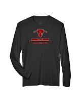 Santa Ana College Track & Field Split - Performance Longsleeve