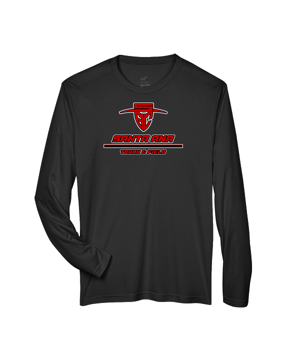 Santa Ana College Track & Field Split - Performance Longsleeve