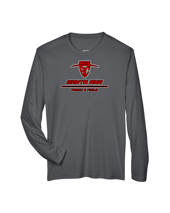 Santa Ana College Track & Field Split - Performance Longsleeve