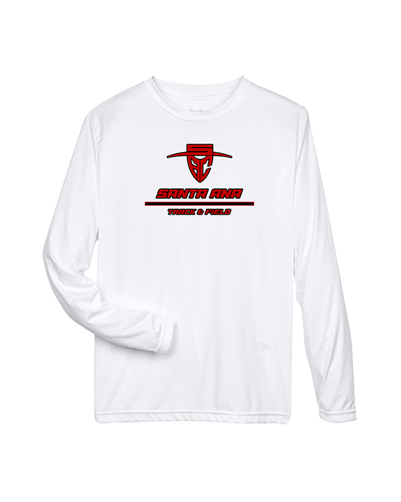 Santa Ana College Track & Field Split - Performance Longsleeve