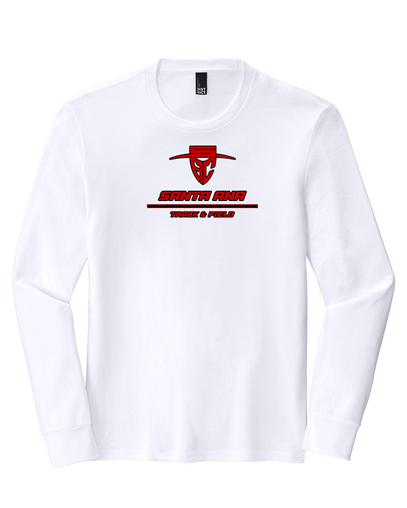 Santa Ana College Track & Field Split - Tri-Blend Long Sleeve