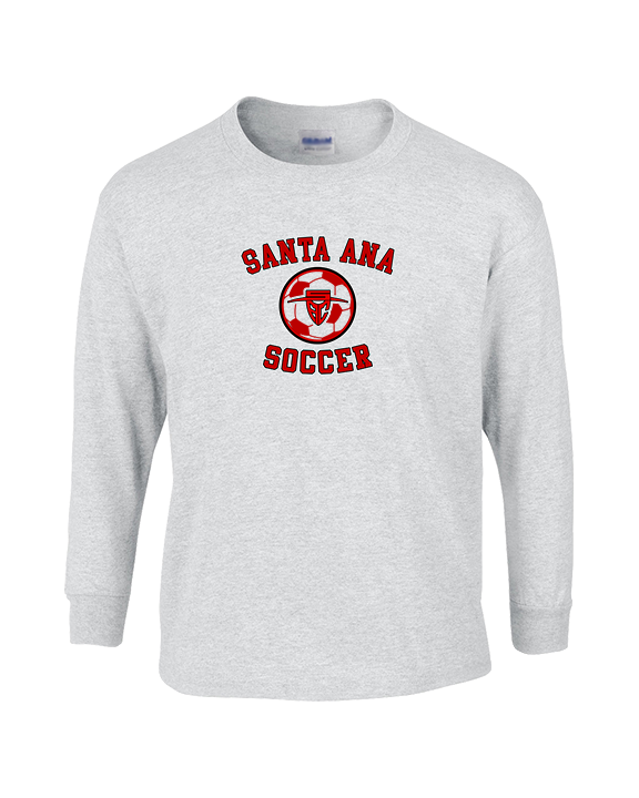 Santa Ana College Womens Soccer Curve - Cotton Longsleeve