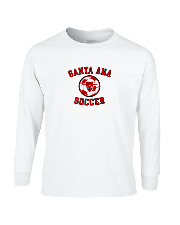 Santa Ana College Womens Soccer Curve - Cotton Longsleeve