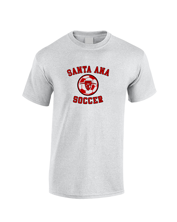 Santa Ana College Womens Soccer Curve - Cotton T-Shirt