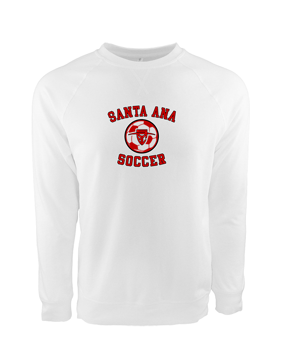 Santa Ana College Womens Soccer Curve - Crewneck Sweatshirt