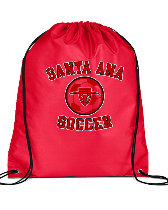 Santa Ana College Womens Soccer Curve - Drawstring Bag