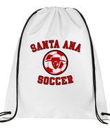 Santa Ana College Womens Soccer Curve - Drawstring Bag