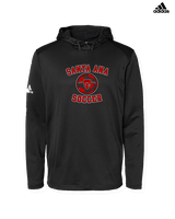 Santa Ana College Womens Soccer Curve - Mens Adidas Hoodie