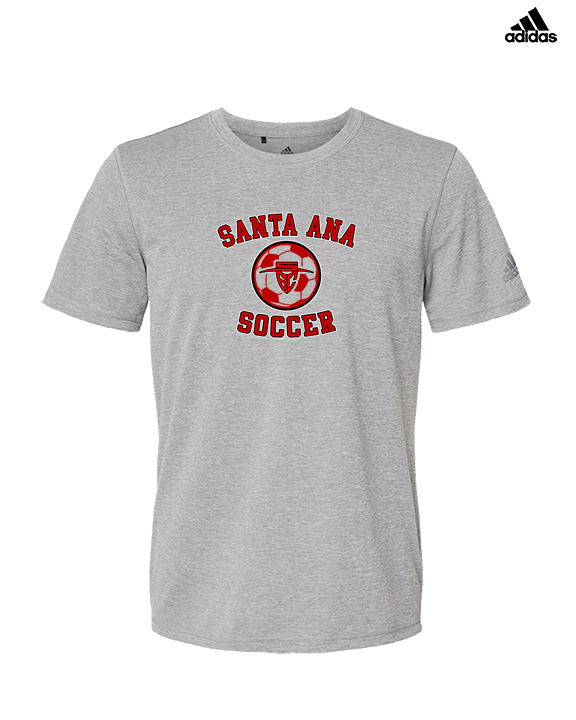 Santa Ana College Womens Soccer Curve - Mens Adidas Performance Shirt