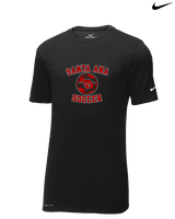 Santa Ana College Womens Soccer Curve - Mens Nike Cotton Poly Tee