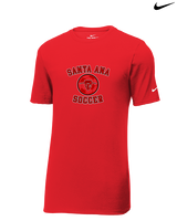 Santa Ana College Womens Soccer Curve - Mens Nike Cotton Poly Tee