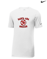Santa Ana College Womens Soccer Curve - Mens Nike Cotton Poly Tee