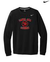 Santa Ana College Womens Soccer Curve - Mens Nike Crewneck
