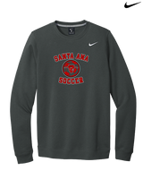 Santa Ana College Womens Soccer Curve - Mens Nike Crewneck