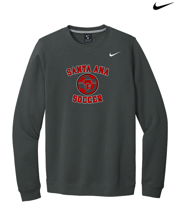 Santa Ana College Womens Soccer Curve - Mens Nike Crewneck