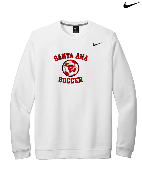 Santa Ana College Womens Soccer Curve - Mens Nike Crewneck