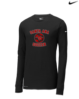 Santa Ana College Womens Soccer Curve - Mens Nike Longsleeve