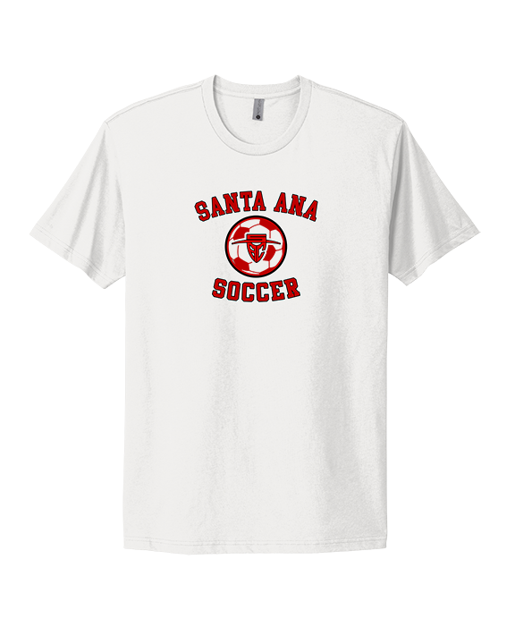 Santa Ana College Womens Soccer Curve - Mens Select Cotton T-Shirt