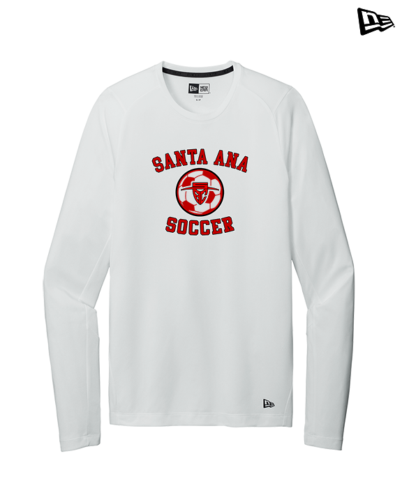 Santa Ana College Womens Soccer Curve - New Era Performance Long Sleeve