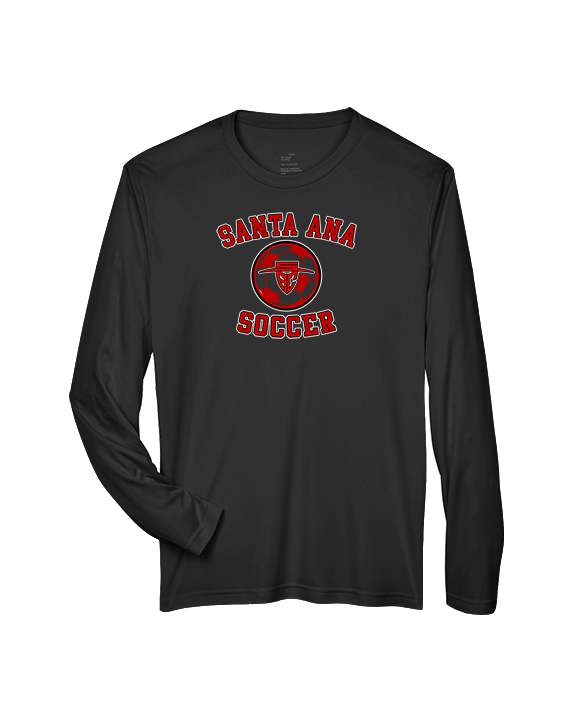 Santa Ana College Womens Soccer Curve - Performance Longsleeve