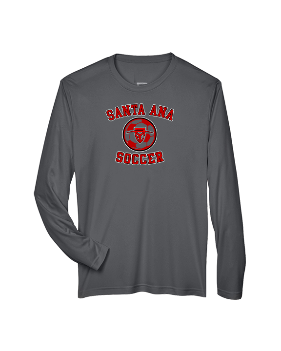 Santa Ana College Womens Soccer Curve - Performance Longsleeve