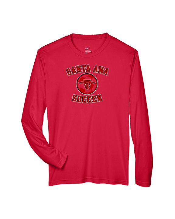 Santa Ana College Womens Soccer Curve - Performance Longsleeve