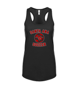Santa Ana College Womens Soccer Curve - Womens Tank Top