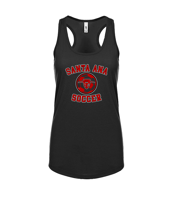 Santa Ana College Womens Soccer Curve - Womens Tank Top