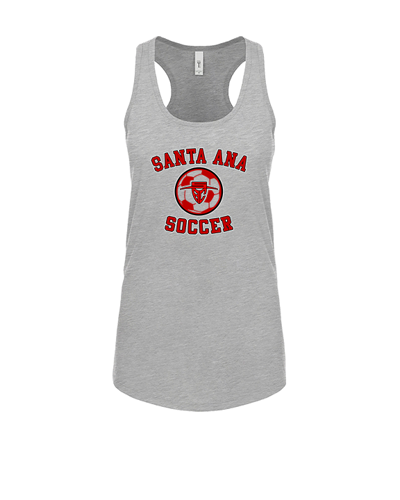 Santa Ana College Womens Soccer Curve - Womens Tank Top