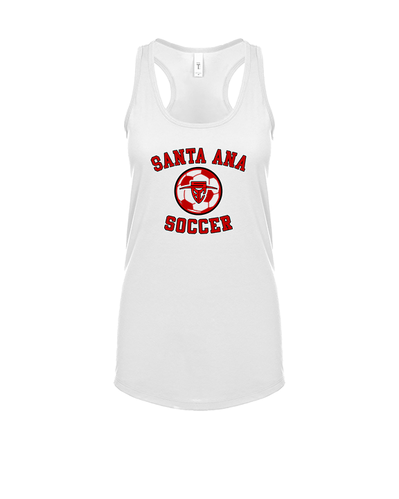 Santa Ana College Womens Soccer Curve - Womens Tank Top