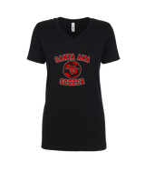 Santa Ana College Womens Soccer Curve - Womens Vneck