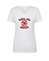 Santa Ana College Womens Soccer Curve - Womens Vneck