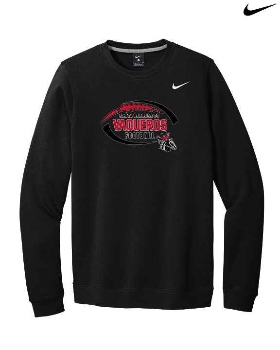 Santa Barbara CC Football Custom - Mens Nike Crewneck