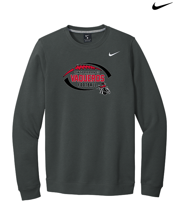Santa Barbara CC Football Custom - Mens Nike Crewneck