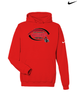 Santa Barbara CC Football Custom - Nike Club Fleece Hoodie