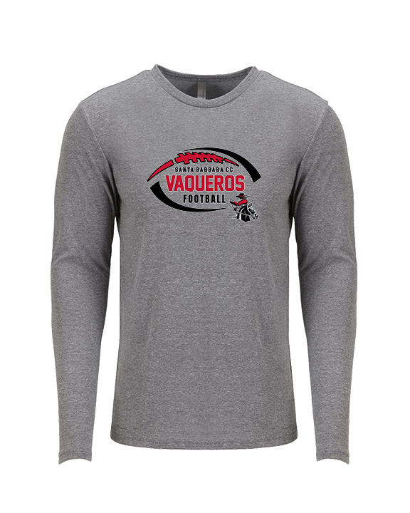 Santa Barbara CC Football Custom - Tri-Blend Long Sleeve
