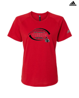 Santa Barbara CC Football Custom - Womens Adidas Performance Shirt