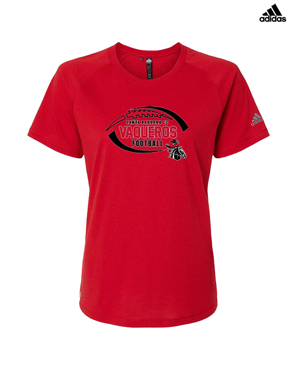 Santa Barbara CC Football Custom - Womens Adidas Performance Shirt