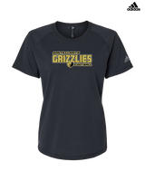 Santa Clarita Grizzlies Football Bold - Womens Adidas Performance Shirt