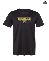 Santa Clarita Grizzlies Football Border - Mens Adidas Performance Shirt