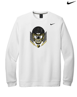 Santa Clarita Grizzlies Football Skull Crusher - Mens Nike Crewneck