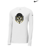 Santa Clarita Grizzlies Football Skull Crusher - Mens Nike Longsleeve