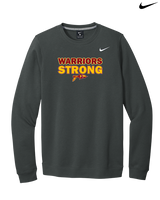 Santa Clarita HS Football Strong - Mens Nike Crewneck