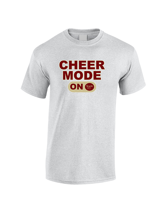 Santa Clarita Warriors Cheer Cheer Mode - Cotton T-Shirt