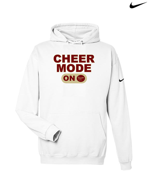 Santa Clarita Warriors Cheer Cheer Mode - Nike Club Fleece Hoodie