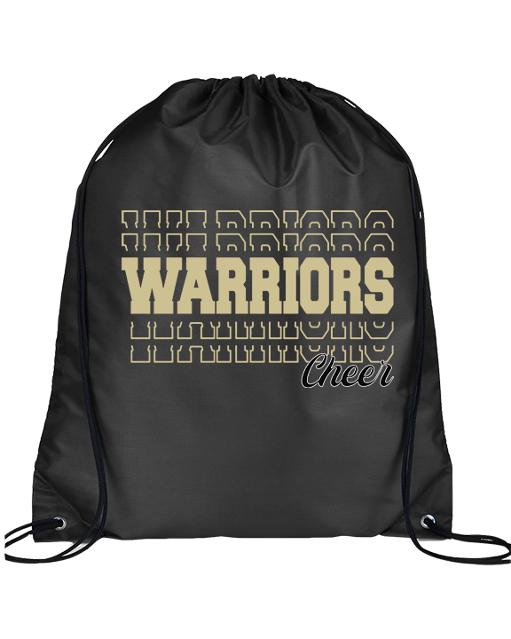 Santa Clarita Warriors Cheer Custom - Drawstring Bag