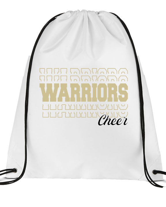 Santa Clarita Warriors Cheer Custom - Drawstring Bag