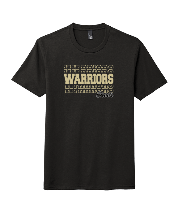 Santa Clarita Warriors Cheer Custom - Tri-Blend Shirt